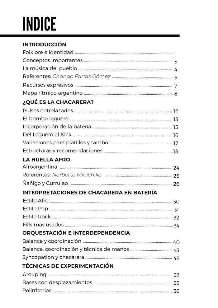 Chacarera en Batería — tapa 2